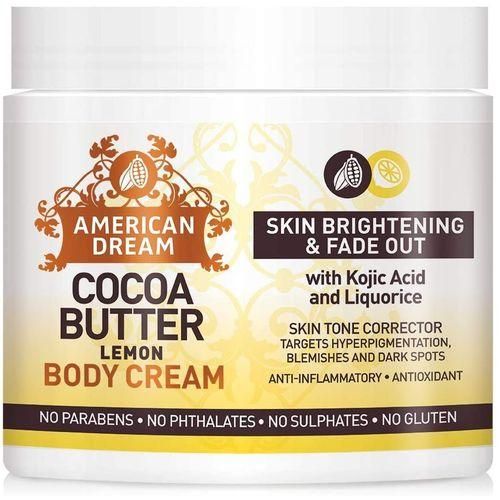 AMERICAN DREAM LEMON COCOA BUTTER WITH KOJIC ACID