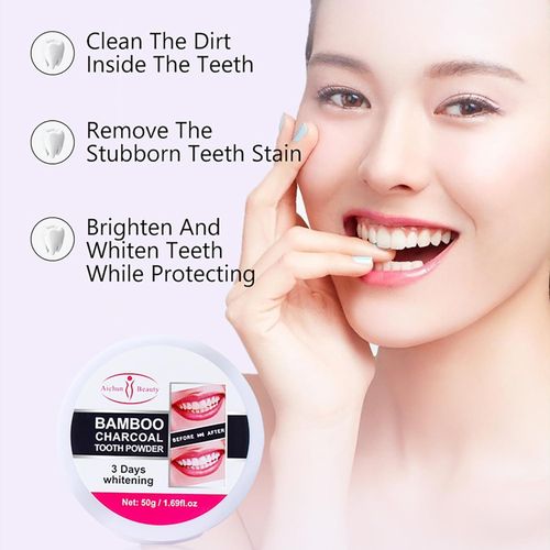 BAMBOO CHARCOAL TOOTH POWDER