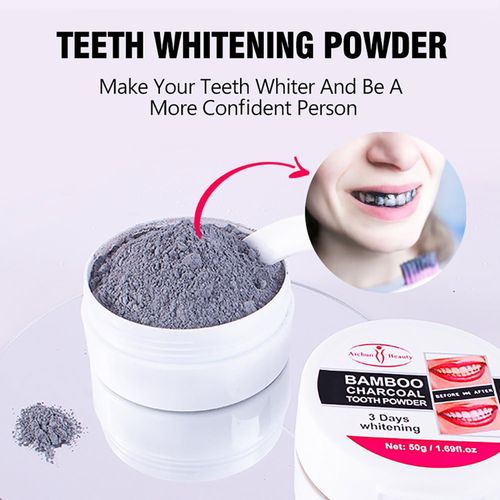 BAMBOO CHARCOAL TOOTH POWDER